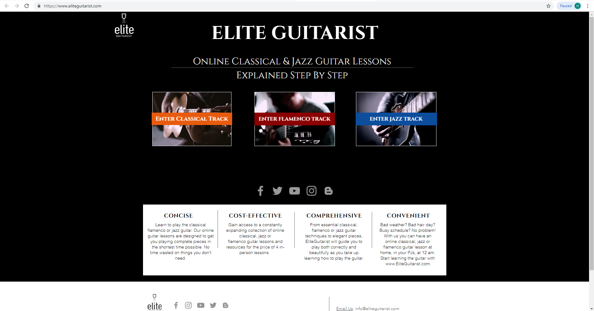 Elite Guitarist (ASP.NET)